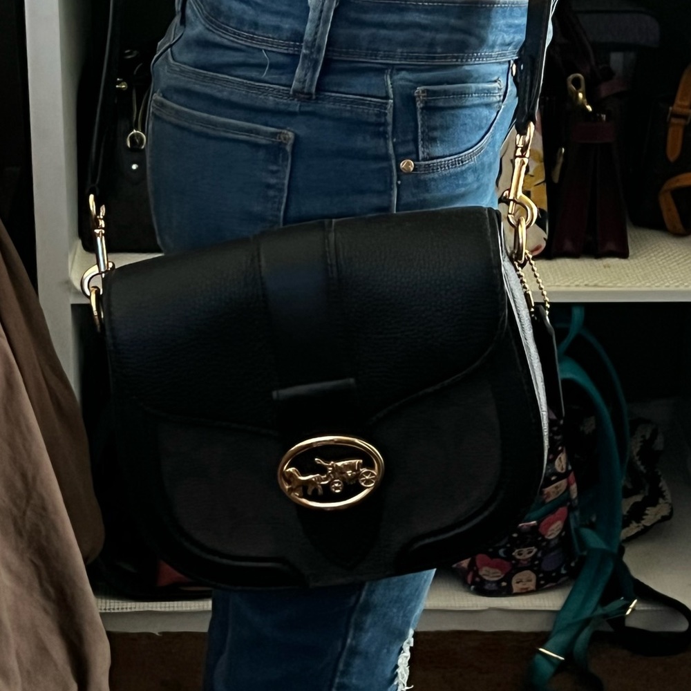 Coach brown crossbody